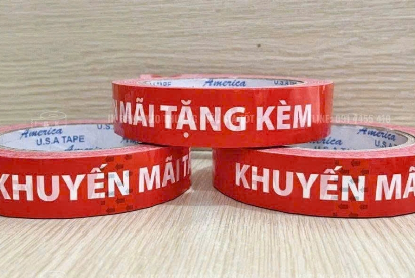 BĂNG KEO IN KHUẾN MÃI TẶNG KÈM